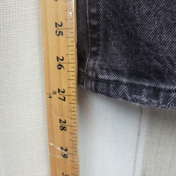 Abercrombie & Fitch Curve Love The 90s Straight Ultra High Rise Jeans Size 26/2s - Picture 6 of 9